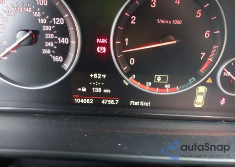 2011 BMW 535I из США, поврежденный, VIN WBAFR7C5XBC267466